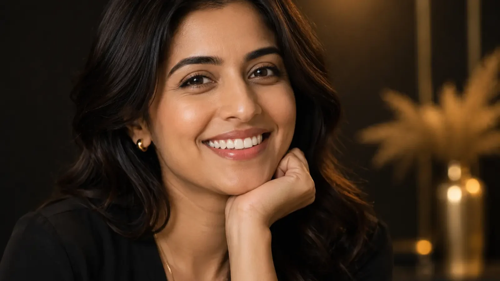 Natural-looking smile with porcelain veneers at Pristine Dental, Chandigarh