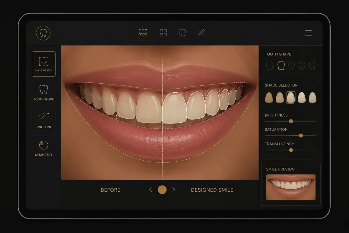 Digital smile design lets you preview and approve your new smile before treatment begins