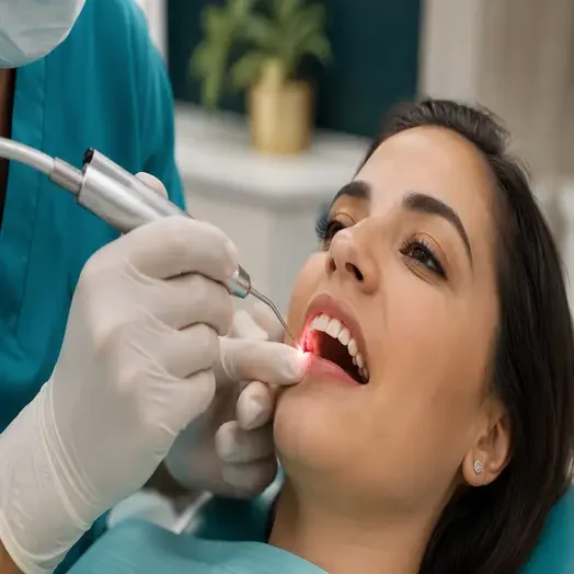 Laser gum treatment (LANAP) at Pristine Dental, Chandigarh