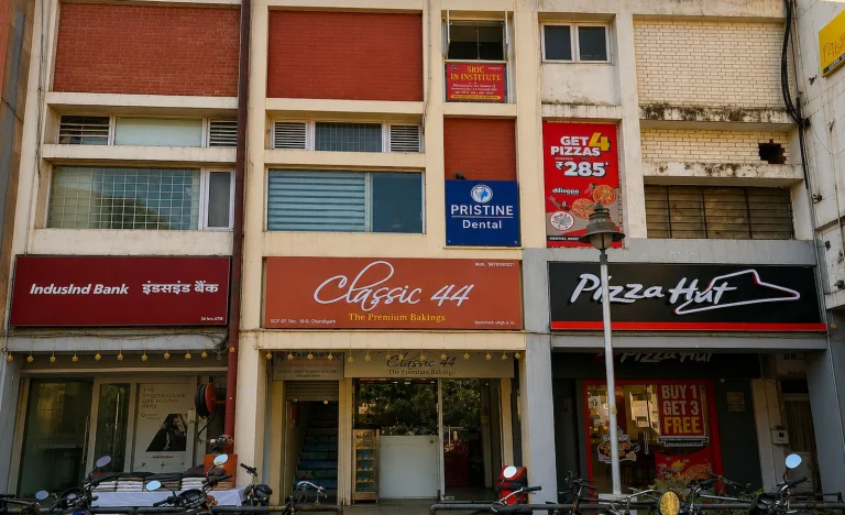 Exterior of Pristine Dental, SCO 37 Sector 19D Chandigarh